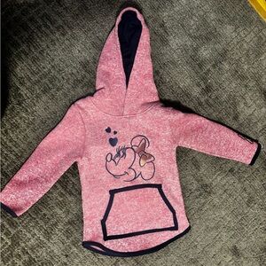 Disney Pink Minnie Mouse Hoodie for Kids